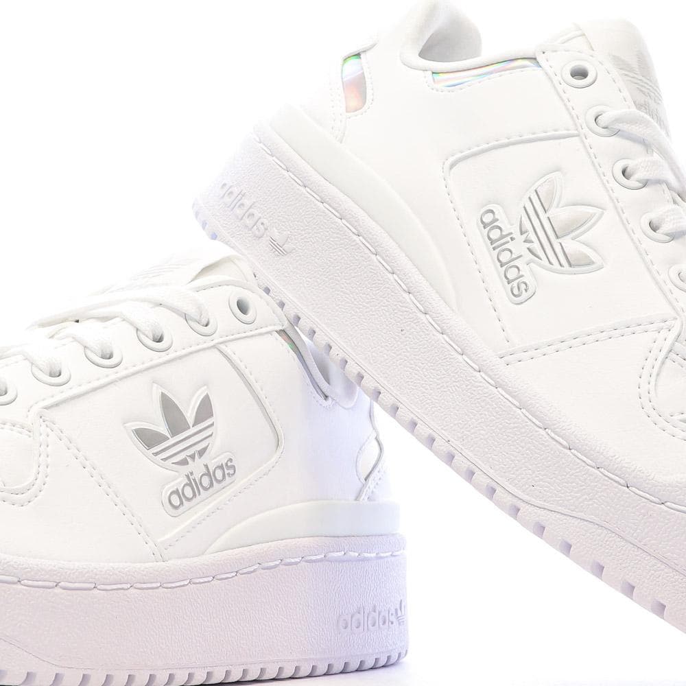 Baskets Blanches Femme Adidas Forum Bold 7