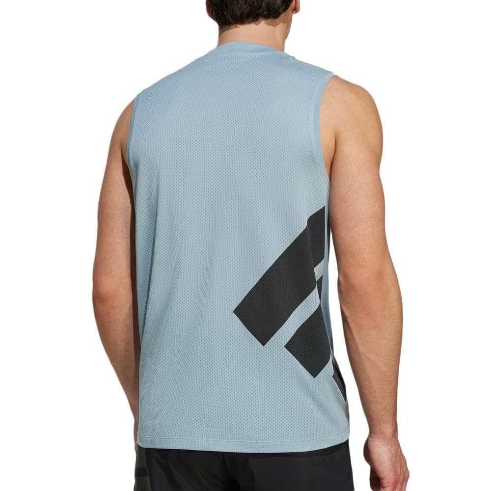 Débardeur Gris/Bleu Homme Adidas Xpr Tank 2