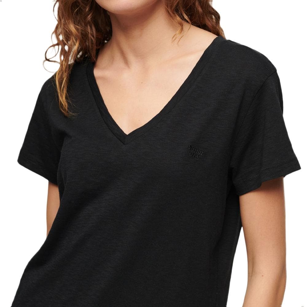 T-shirt Noir Femme Superdry Studios 2