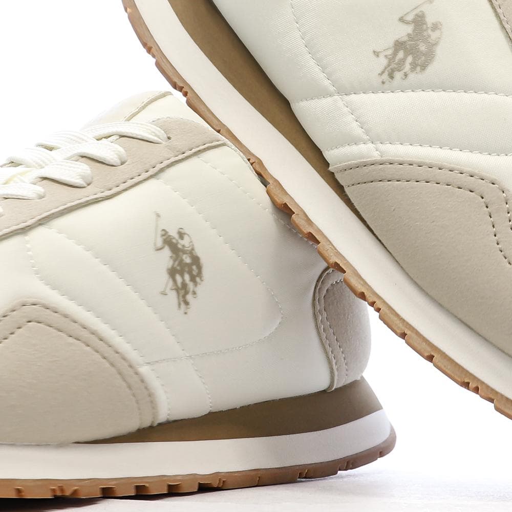 Baskets Blanches/Beiges Femme US Polo ASSN FS1 7