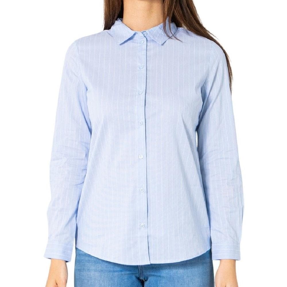 Chemise Bleue à rayures Femme JDY Mio 1