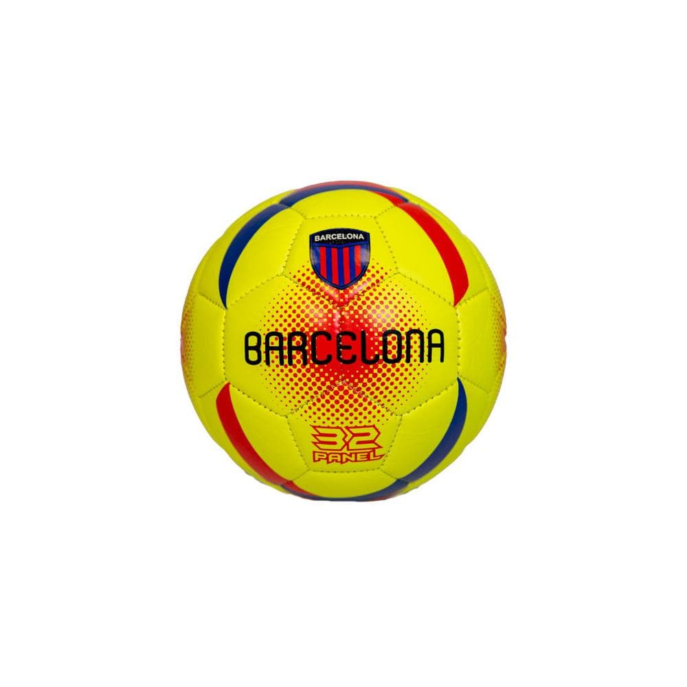 BARCELONA Mini Ballon Jaune Fluo Sport Zone 1