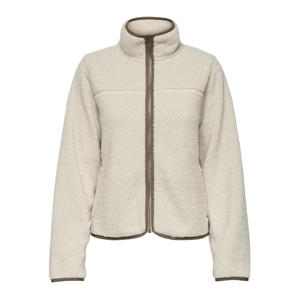 Veste Bouclette Écru Femme JDY Teddy 1