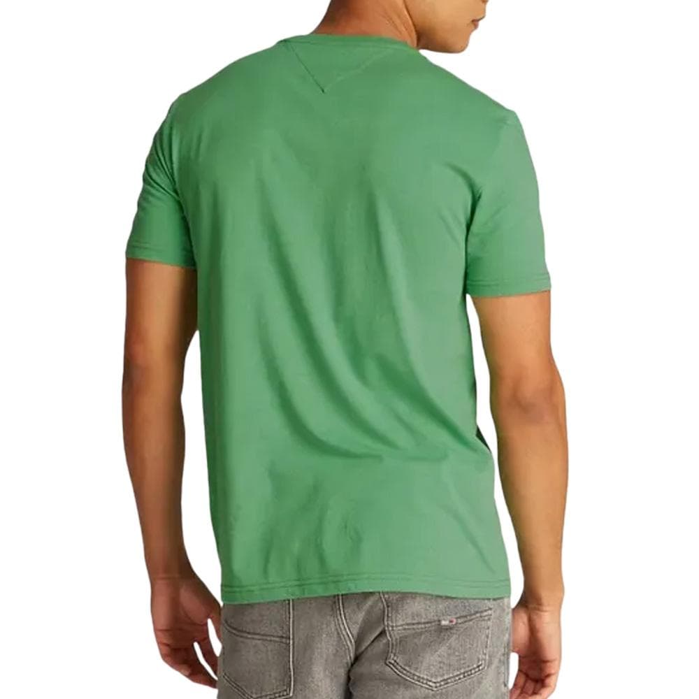 T-shirt Vert Homme Tommy Hilfiger Tjm X Slim Jaspe 2