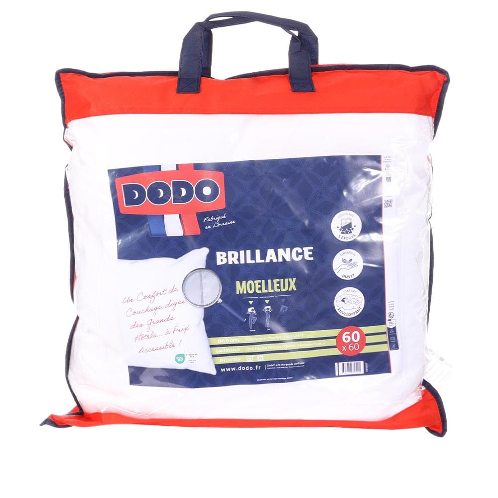 X1 Oreillers Blanc Dodo Brillance 60x60 1