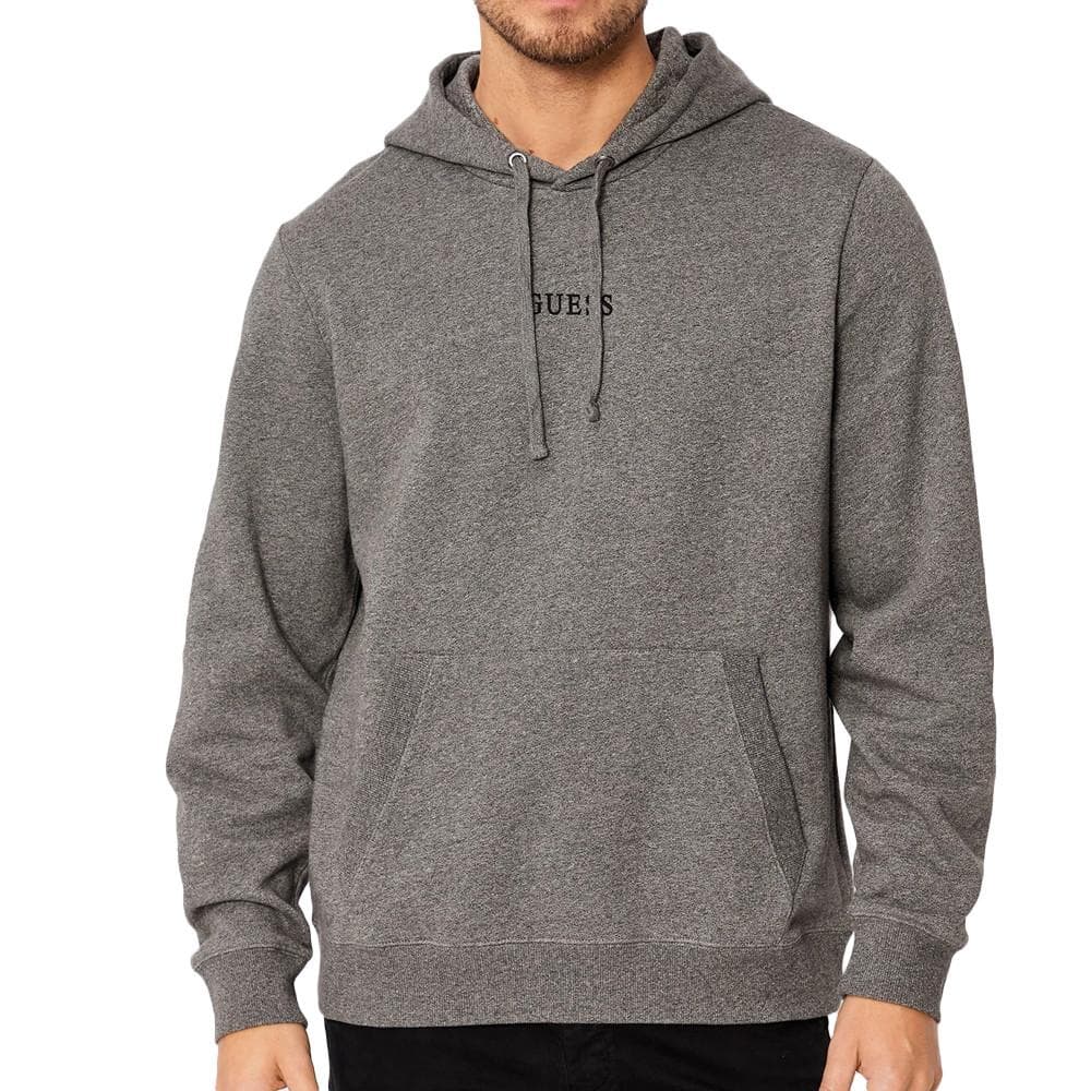Sweat à Capuche Gris Homme Guess Roy 1