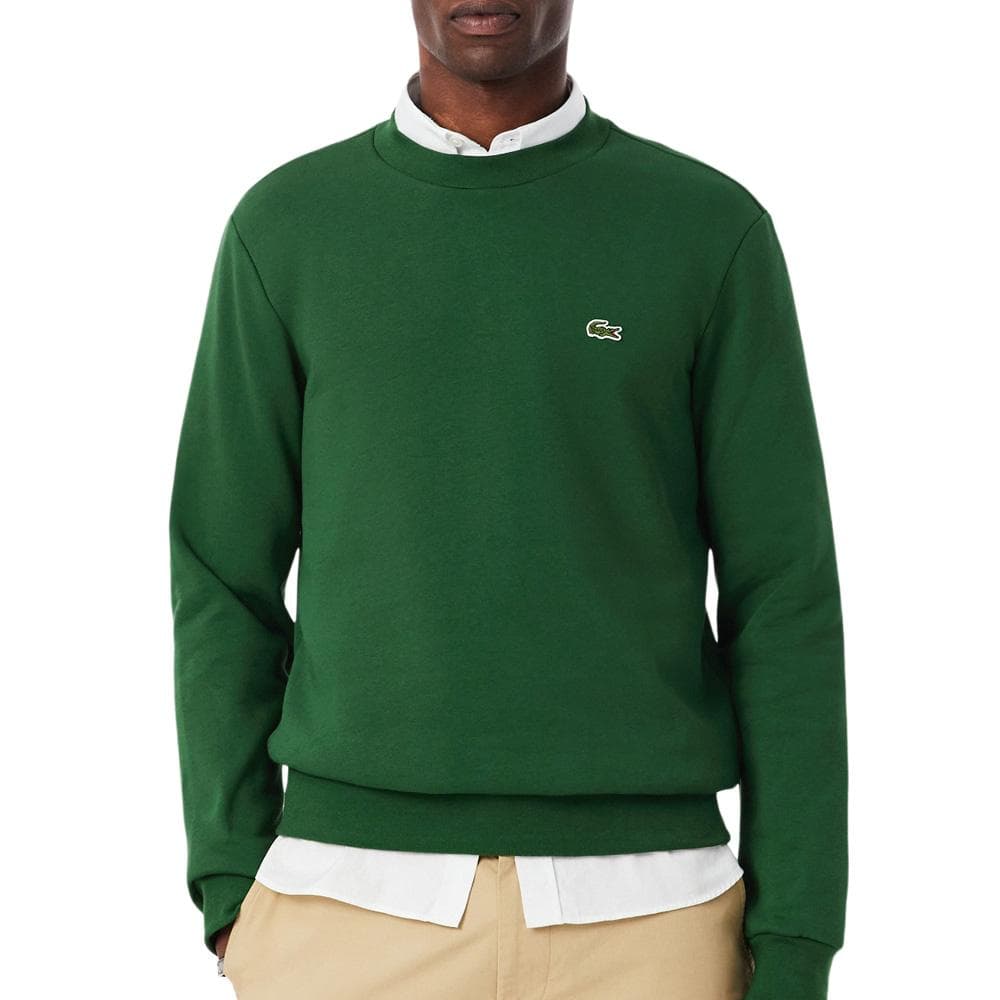 Sweat Vert Foncé Homme Lacoste SH9608 1
