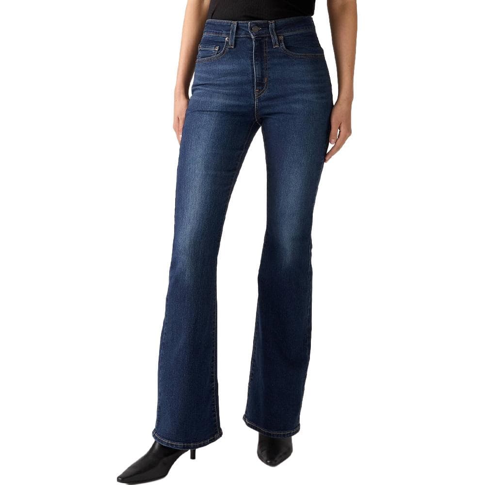 Jeans 726 Bleu Moyen Femme Levi's Flare 1