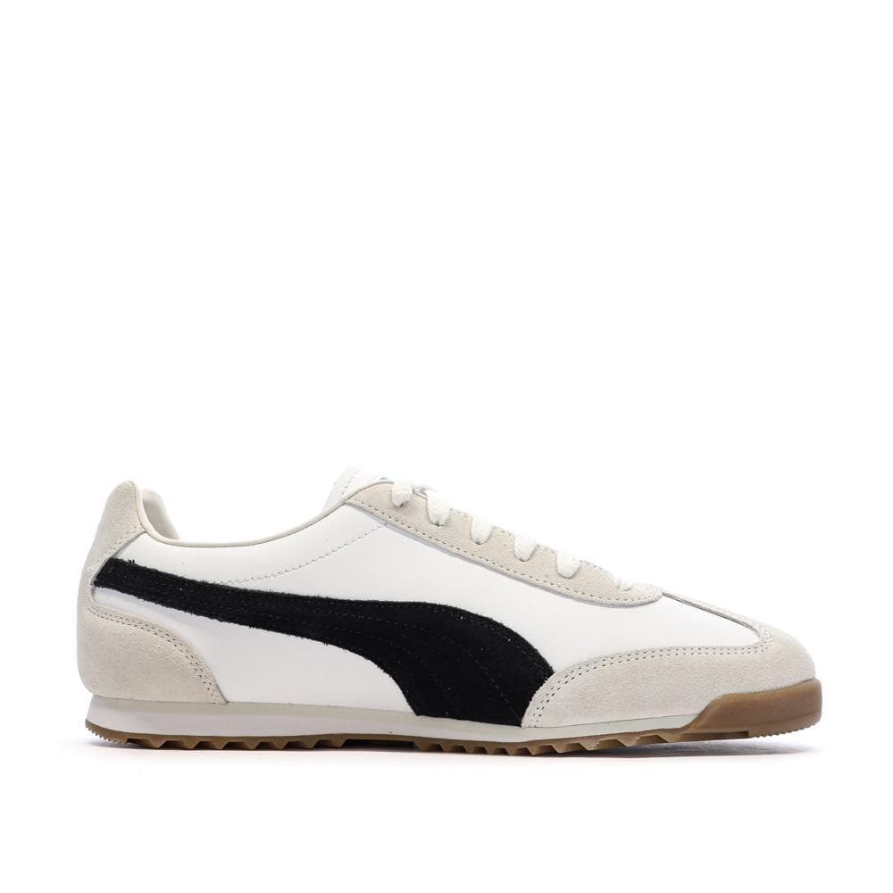 Baskets Blanches/Beiges/Noires Homme Puma Arizona Retro 2