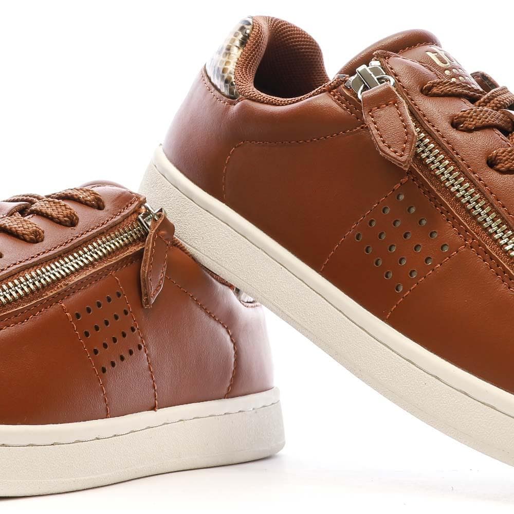 Baskets Cognac Femme TBS LORAZIP 7