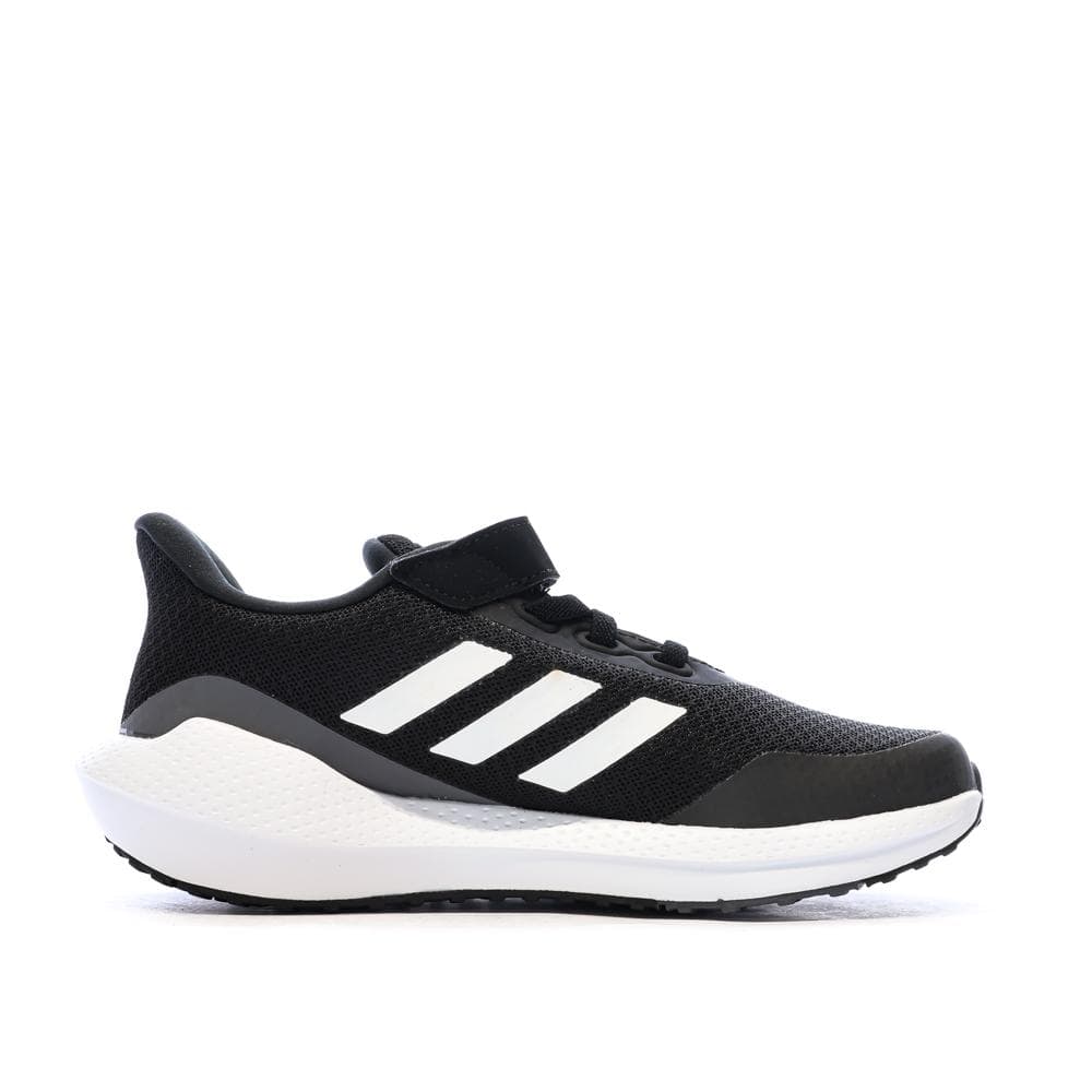 Baskets Noires/Blanches Garçon Adidas Eq21 2