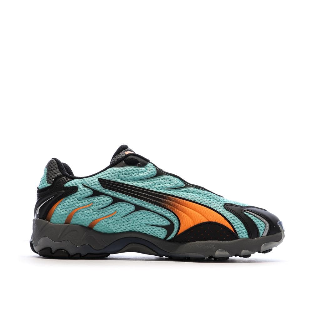 Baskets Bleu/Noir/Orange Homme Puma Inhale 2