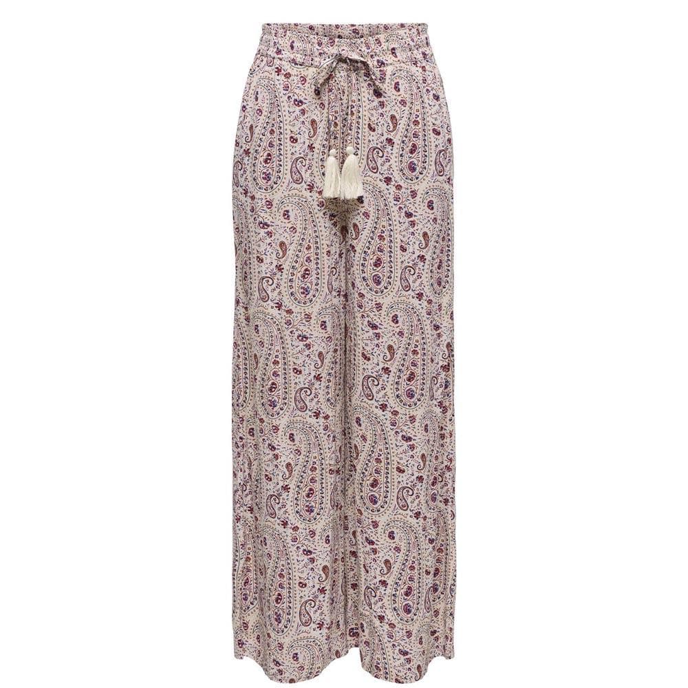 Pantalon fluide Rose Femme JDY Life Wide Pant 1