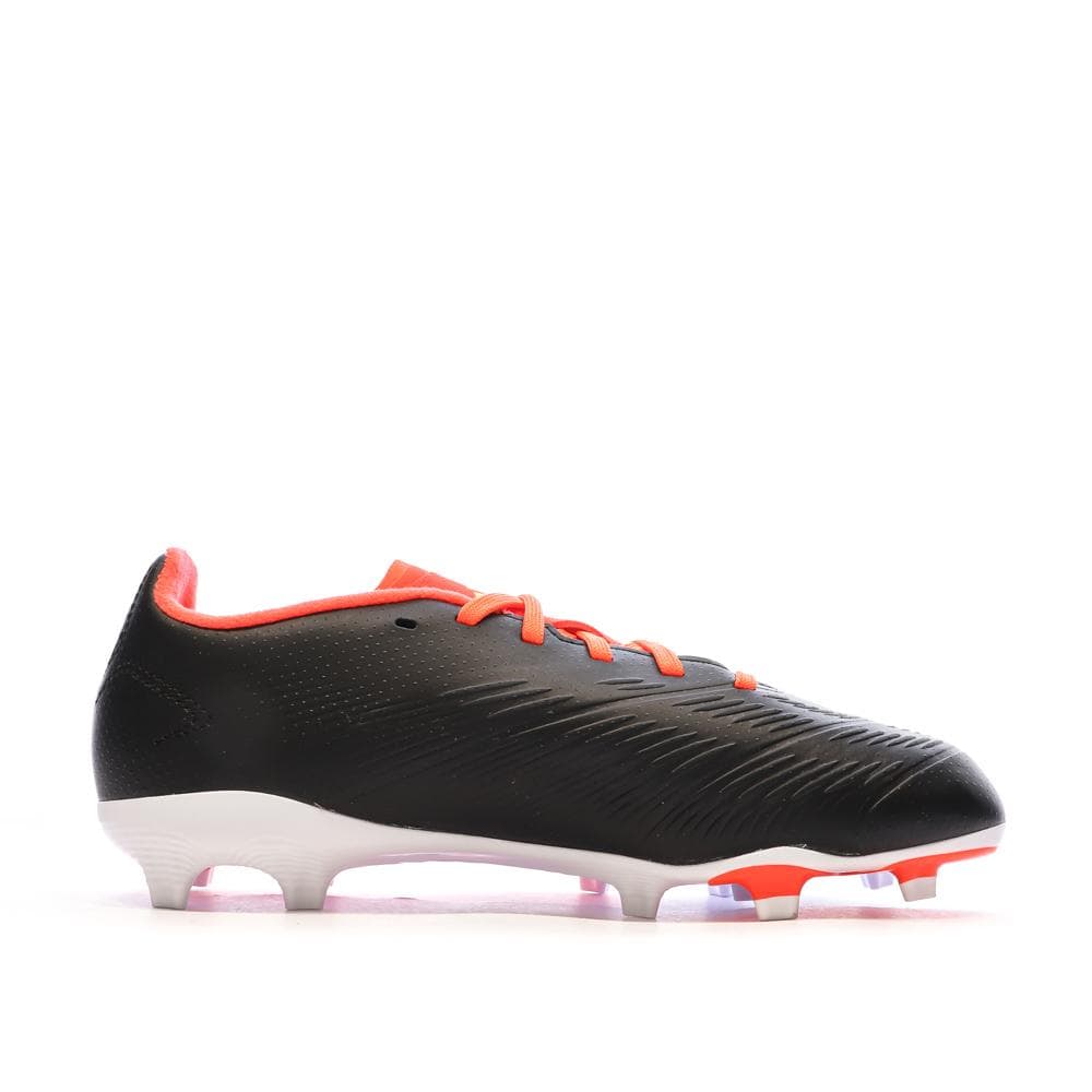 Chaussures de Foot Noires Junior Adidas Predator League L FG 2