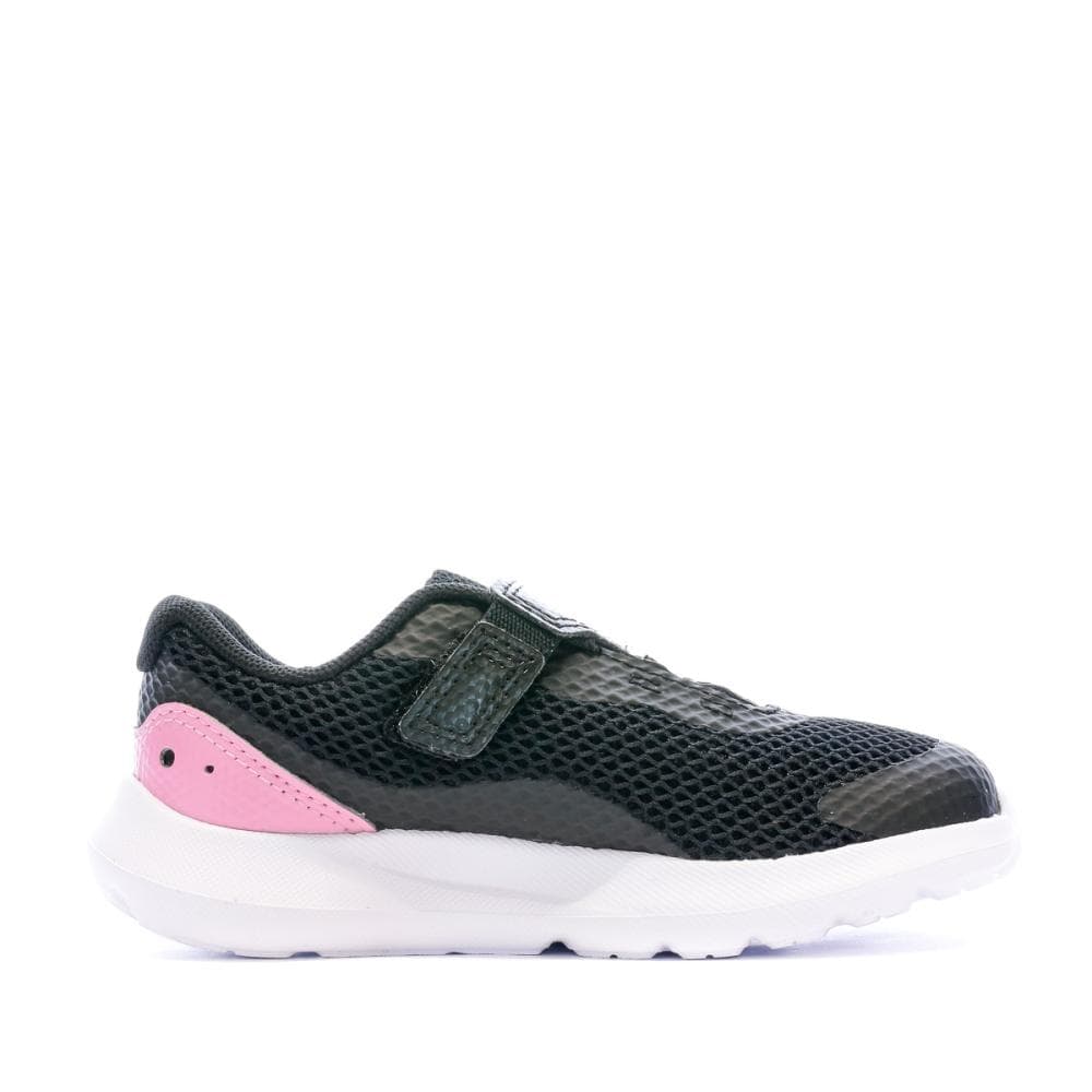 Baskets Noir/Rose Fille Under Armour Surge 3 2