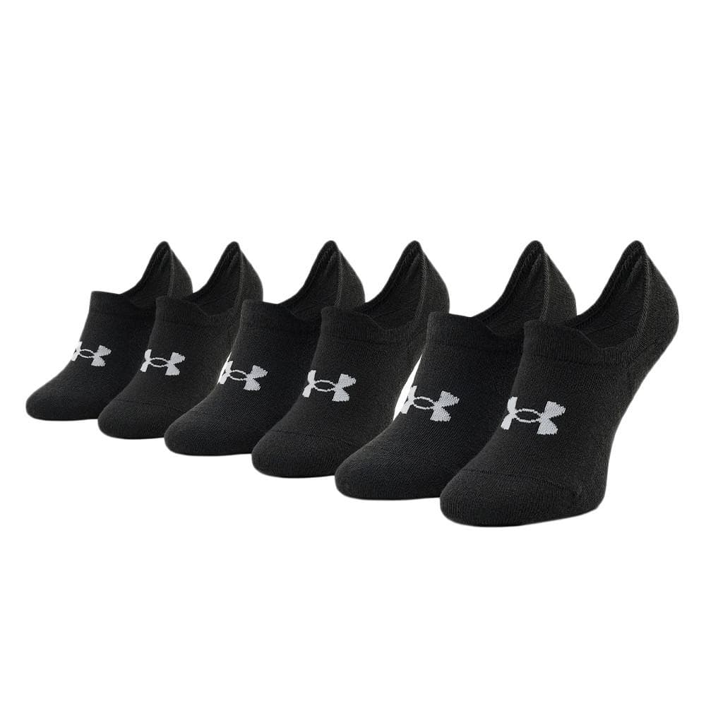 X3 Paires de Chaussettes Noir Homme Under Armour Ultra 1