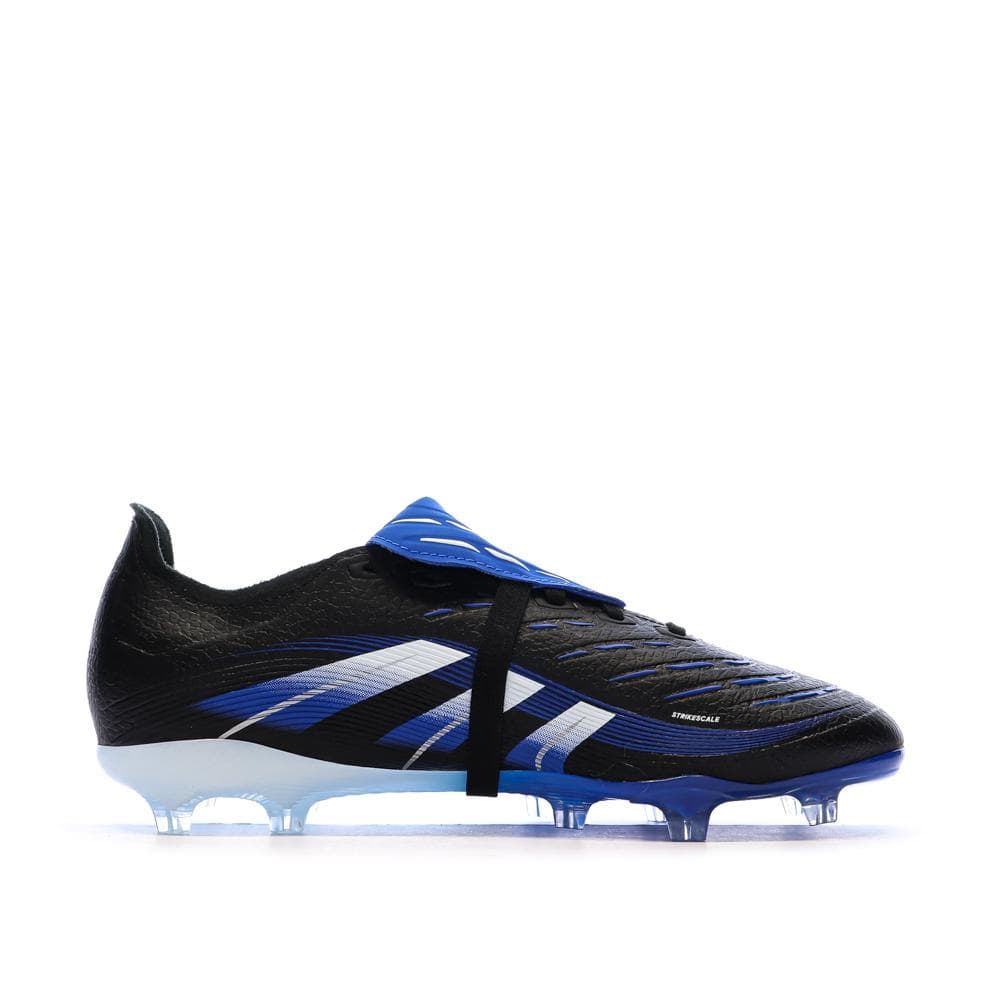 Chaussures de Foot Noir/Bleu Homme Adidas Predator League FT FG/MG JB 2