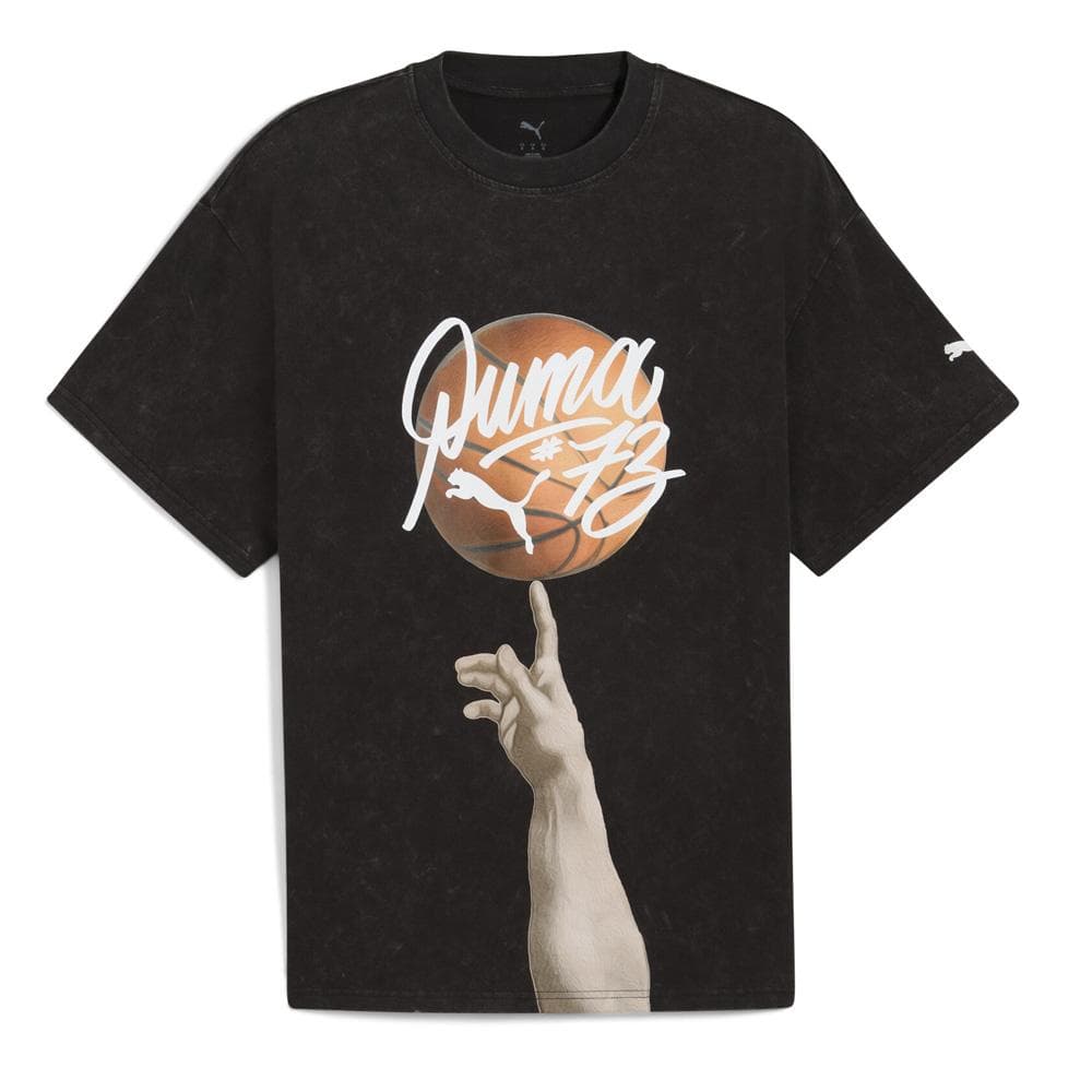 T-Shirt Noir Homme Puma Dylan Exhibit 1