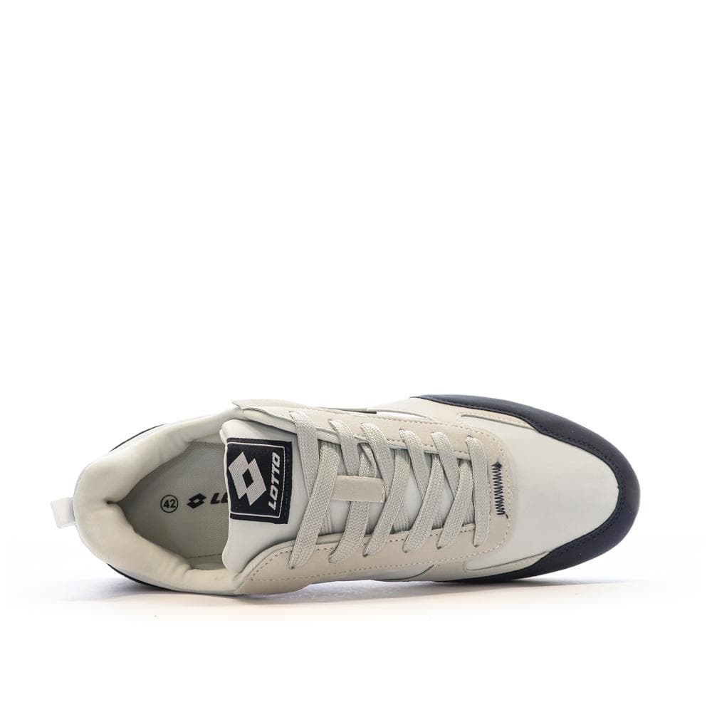 Baskets Grises/Marine Homme Lotto Twenty 5 4