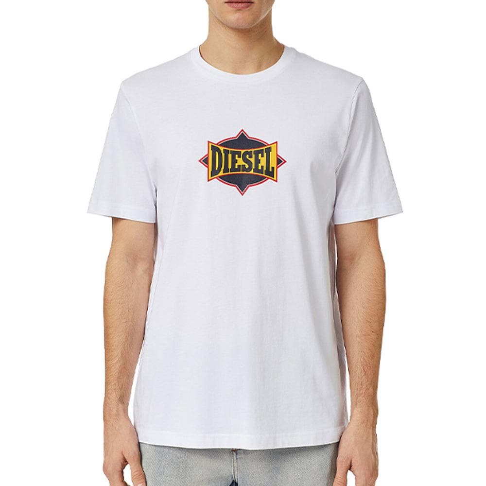T-shirt Blanc Homme Diesel Maglietta 1