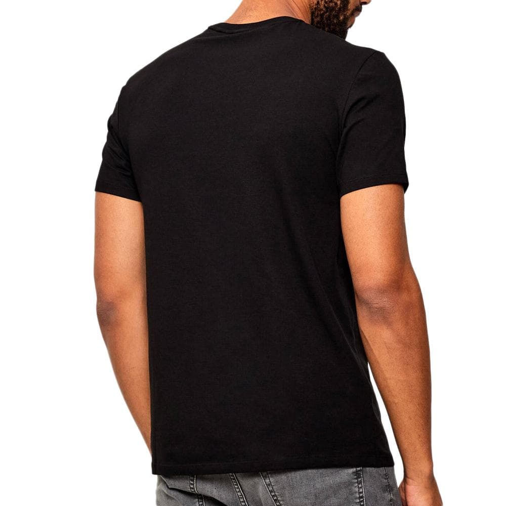T-Shirt Noir Homme Calvin Klein Jeans LV04LC240G 2