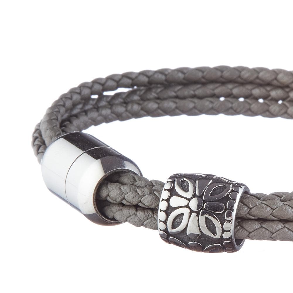 Bracelet Gris Homme Geographical Norway 315032 3