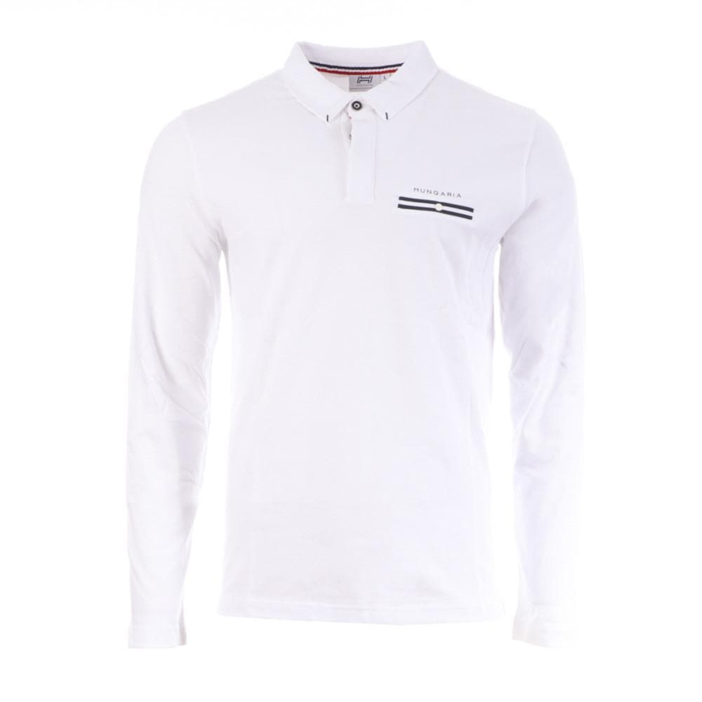 Polo Blanc Homme Hungaria Sangay 1