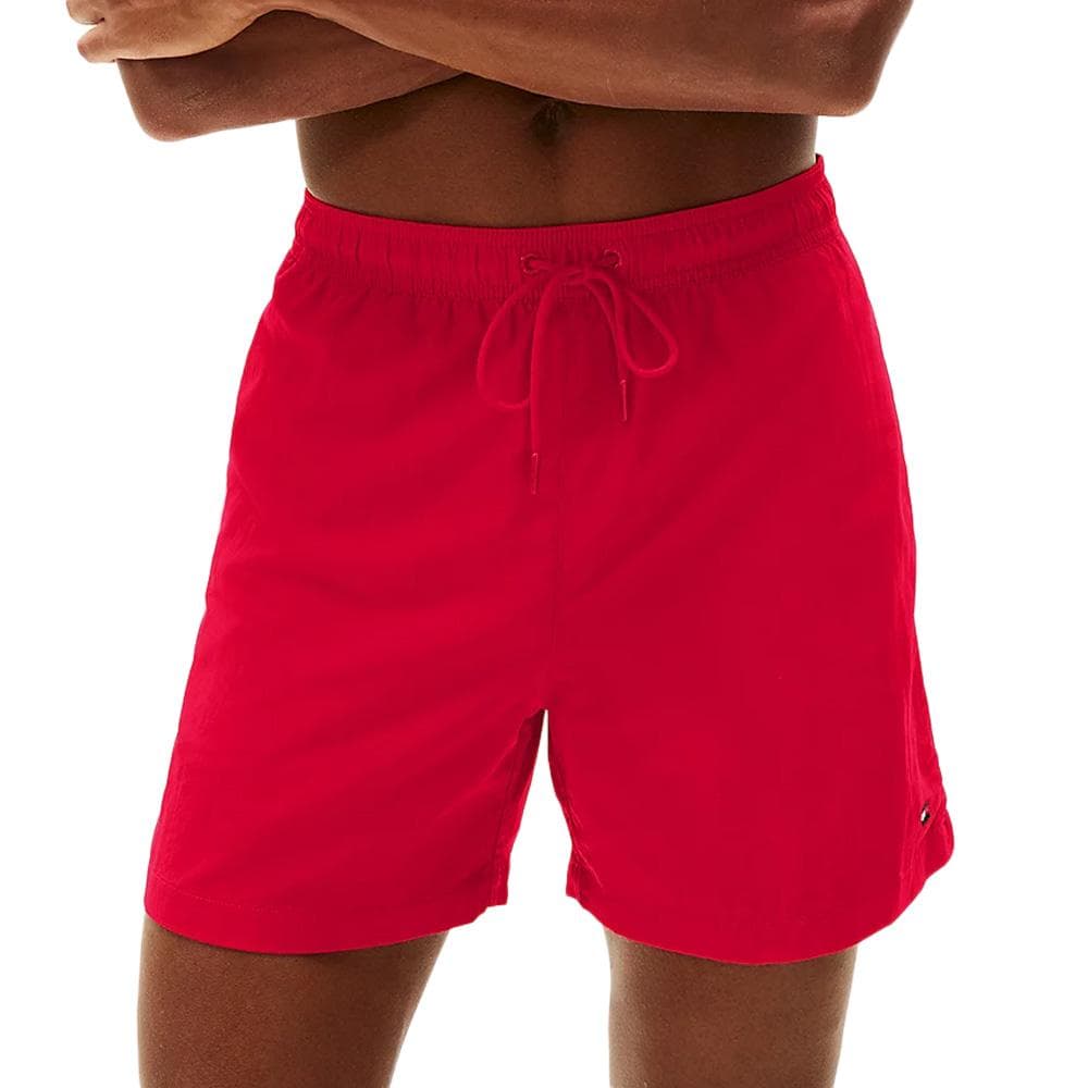 Short de bain Rouge Homme Tommy Hilfiger Medium Drawstring 1