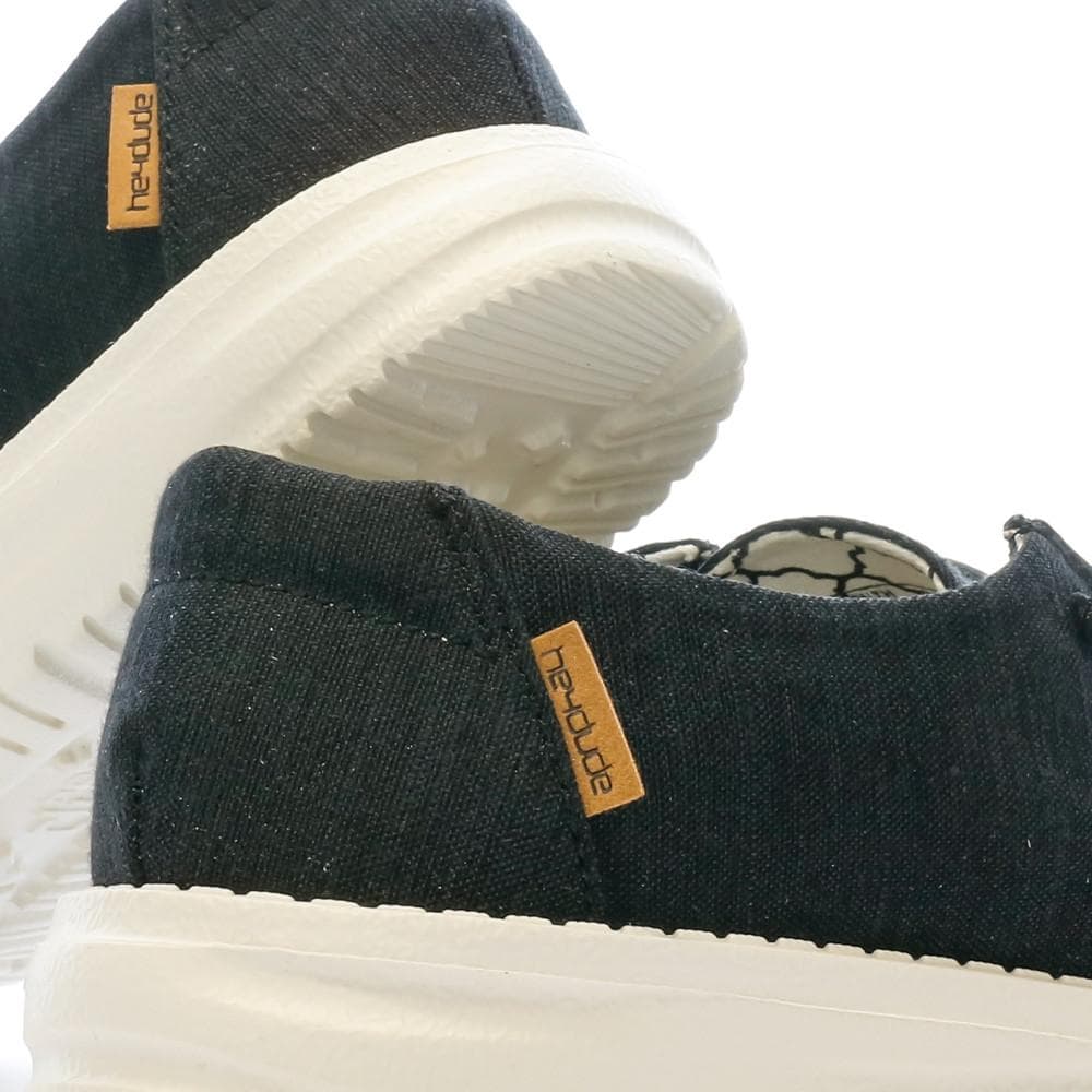 Chaussures Noires Mixte Hey Dude Wendy 7