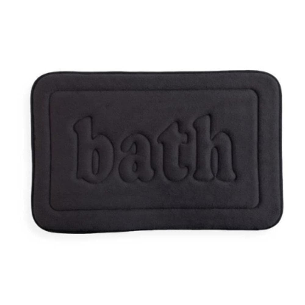 Tapis Noir/Blanc Utility Mémoire De forme 40x60 1