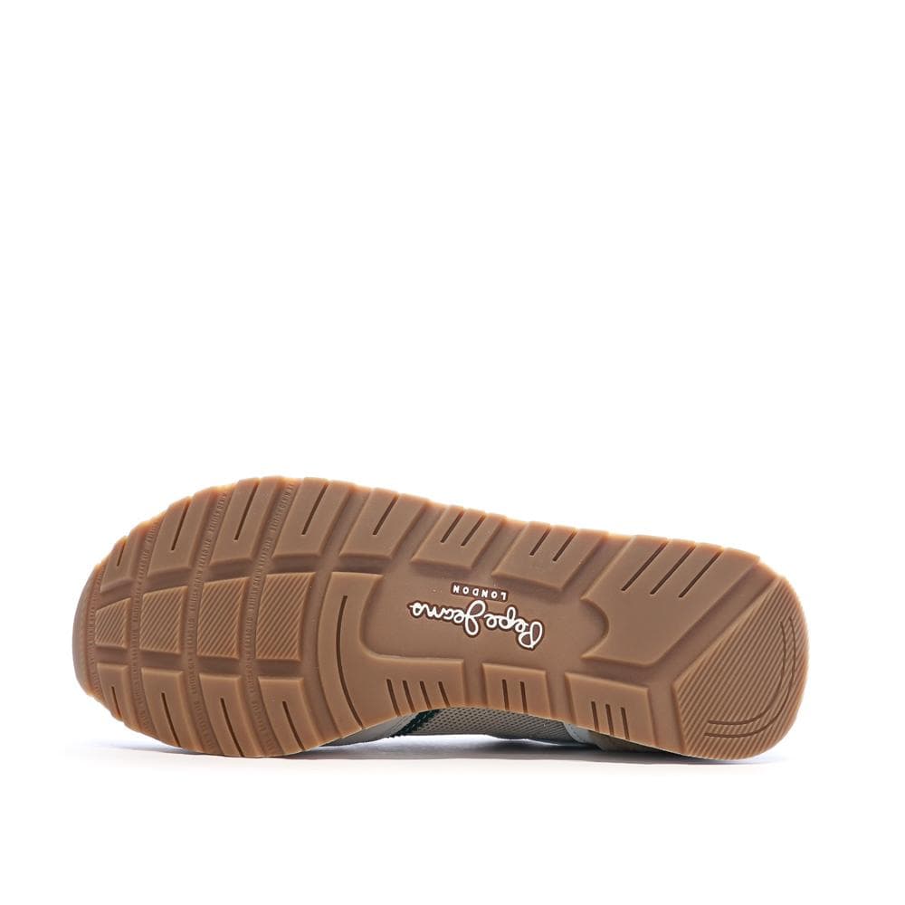 Baskets Grises/Vertes Homme Pepe jeans Brit Retro 5
