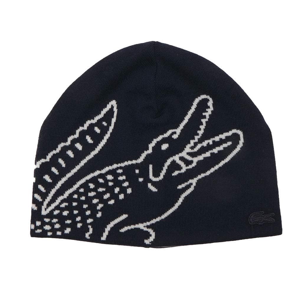 Bonnet Marine Homme Lacoste Broderie 1