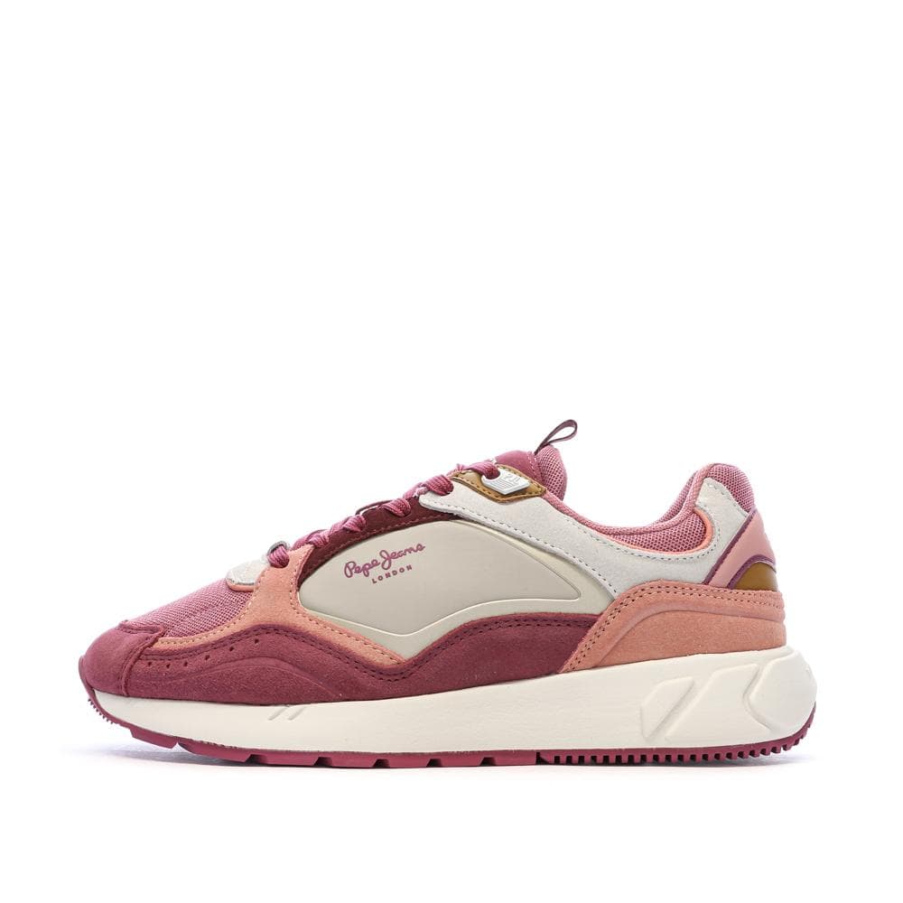 Baskets Rose/Beige Femme Pepe jeans Marlon 1
