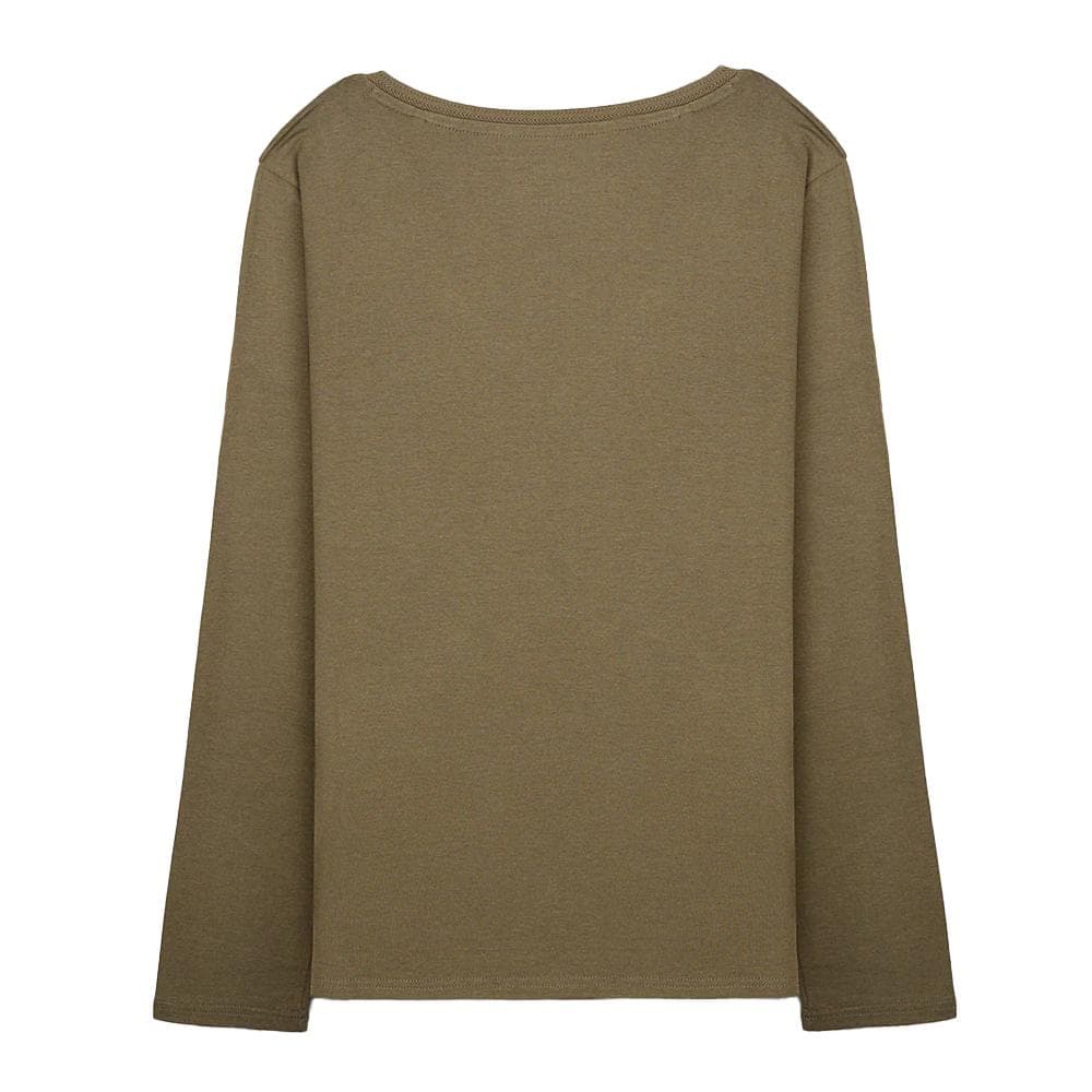T-shirt Kaki Femme Teddy Smith Miana 2