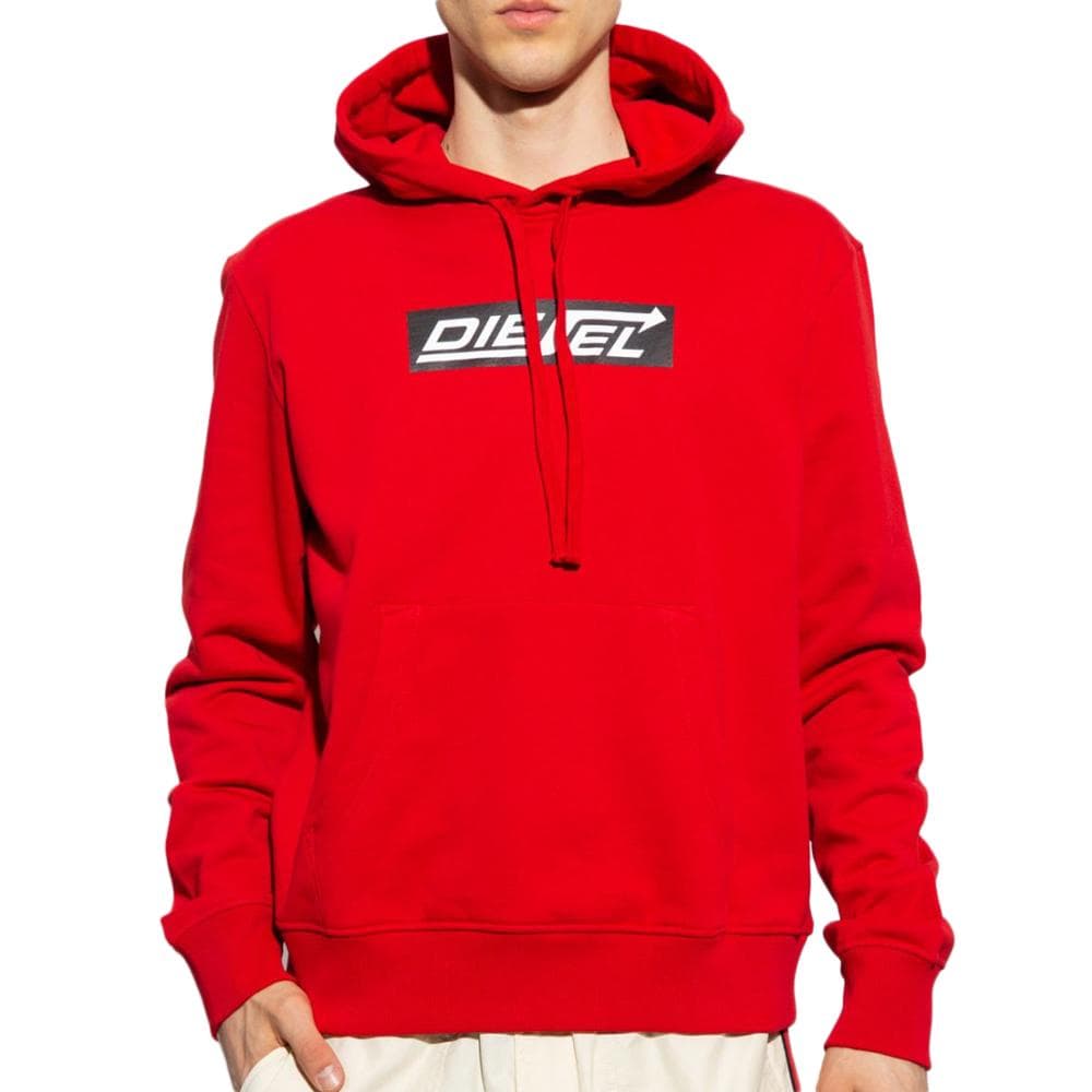 Sweat Rouge Homme Diesel Ginn 1