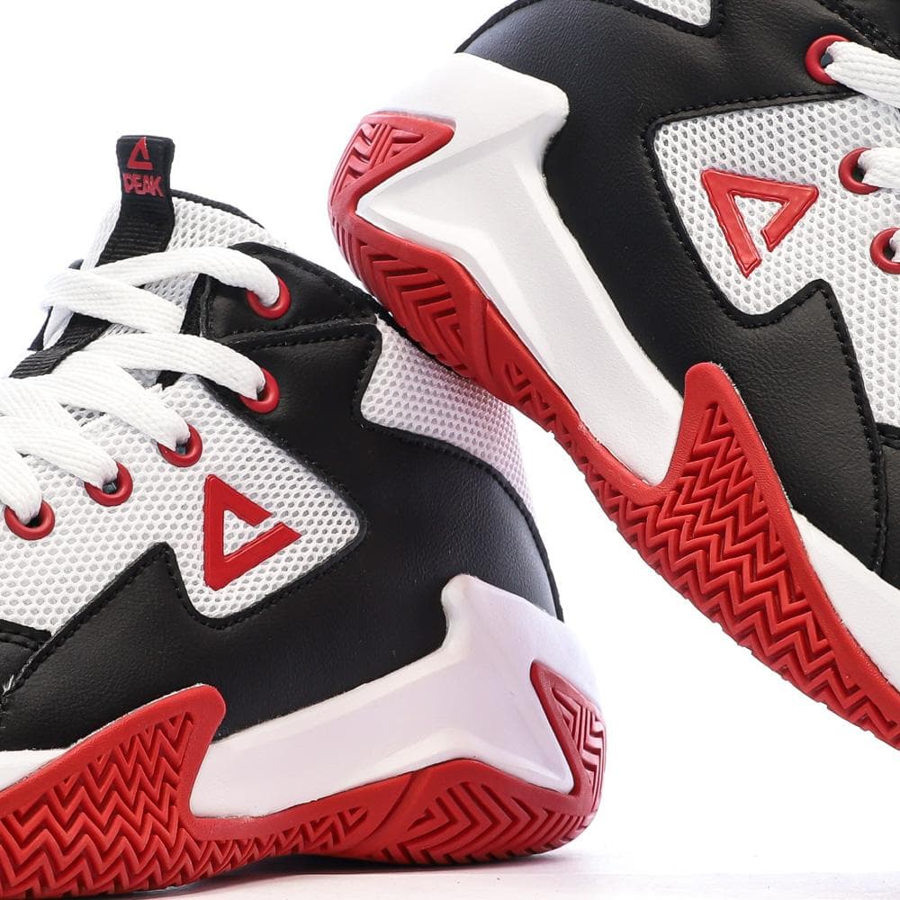 Chaussures de Basketball Blanc/Rouge Garçon PEAK SPORT Game 2 7