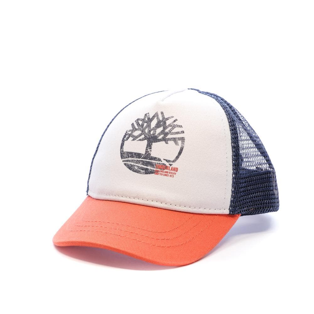Casquette Blanc/Marine/Rose Homme Timberland T60156 1