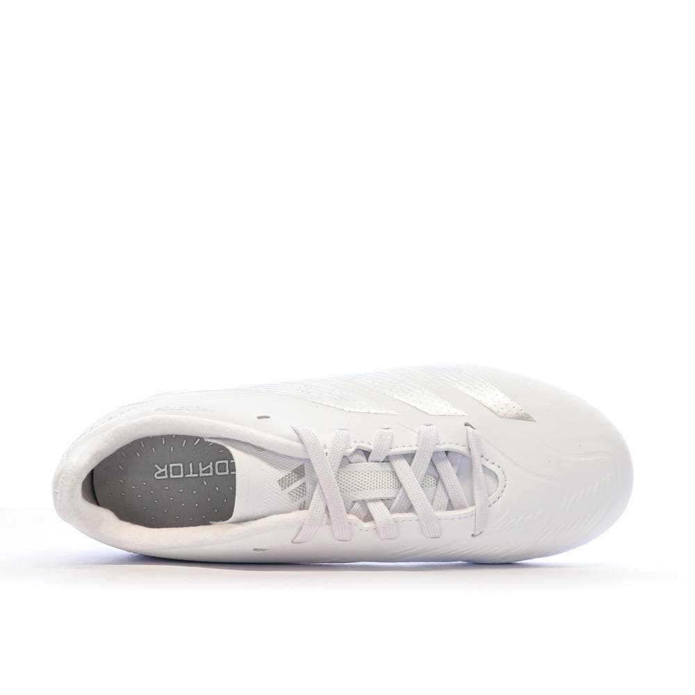 Chaussures de Foot Blanches Junior Adidas Predator League FG 4