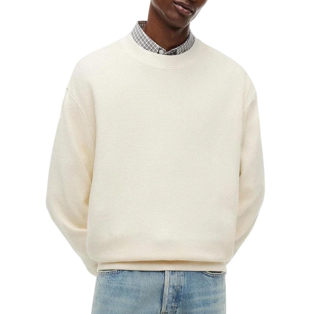 Sweat Ecru Homme Tommy Hilfiger Washed 1
