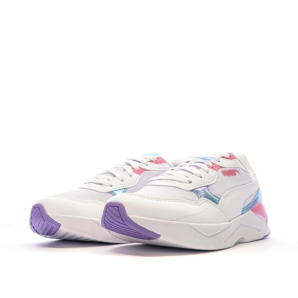 Baskets Rose/Blanc Femme/Fille Puma Bouncy 6