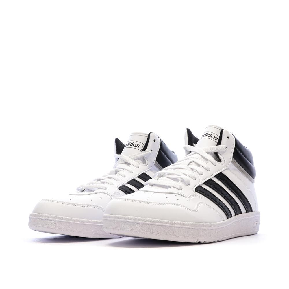 Baskets Blanches/Noires Homme Adidas Hoops 6