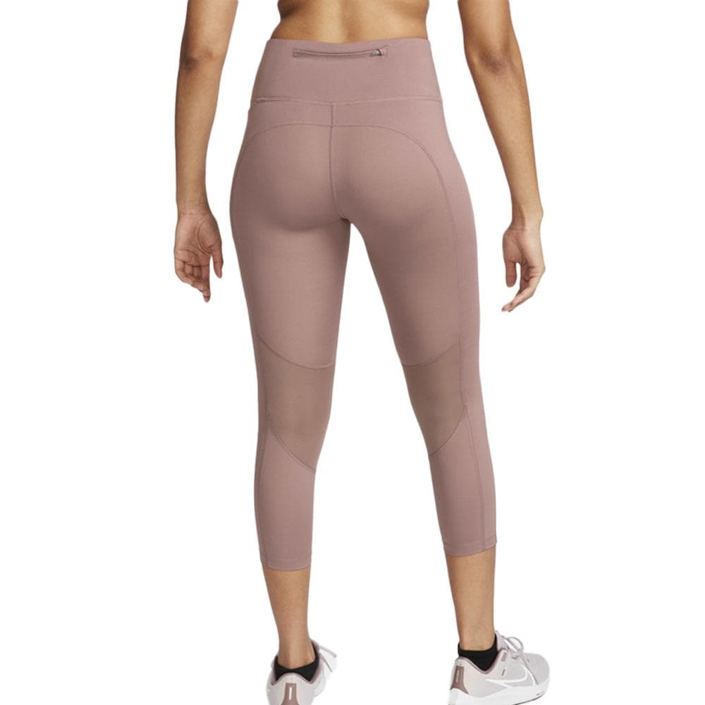 Legging Rose Pale Femme Nike Fast Crop 2