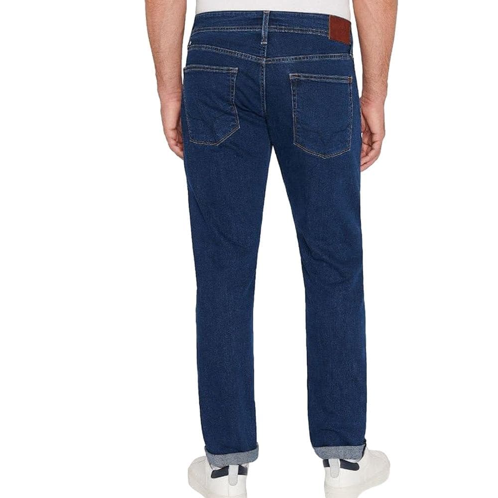 Jean Regular Bleu Foncé Homme Pepe Jeans Tapered PM207390CT7 2