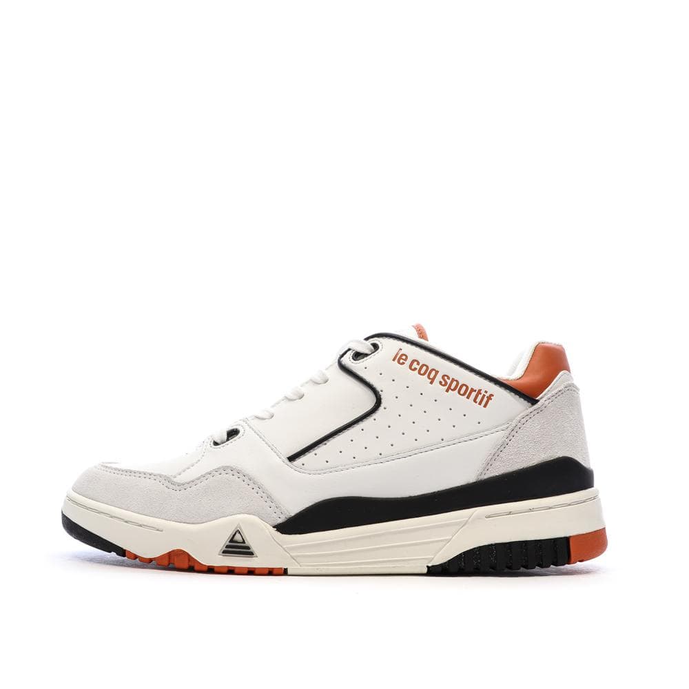 Baskets Blanc/Orange Homme Le Coq Sportif Dynactif T1000 1