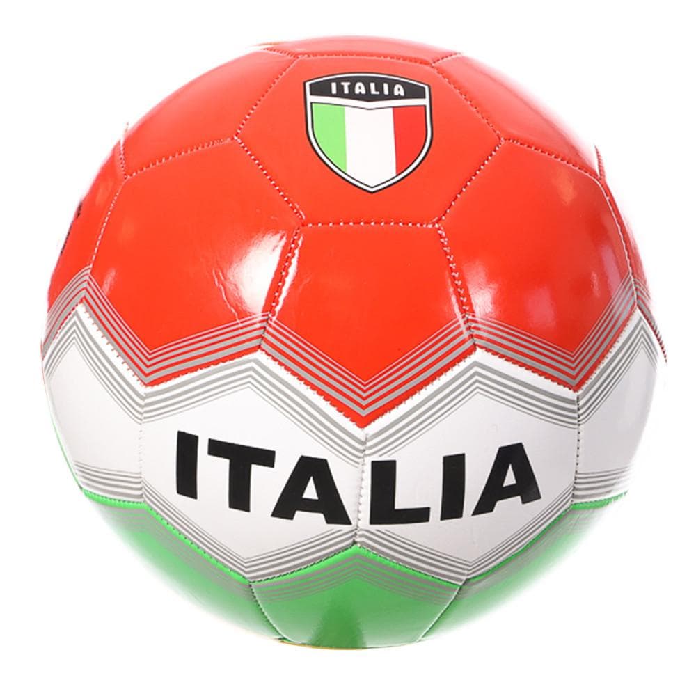 Ballon de Football Blanc/Rouge Sport Zone Italie 1