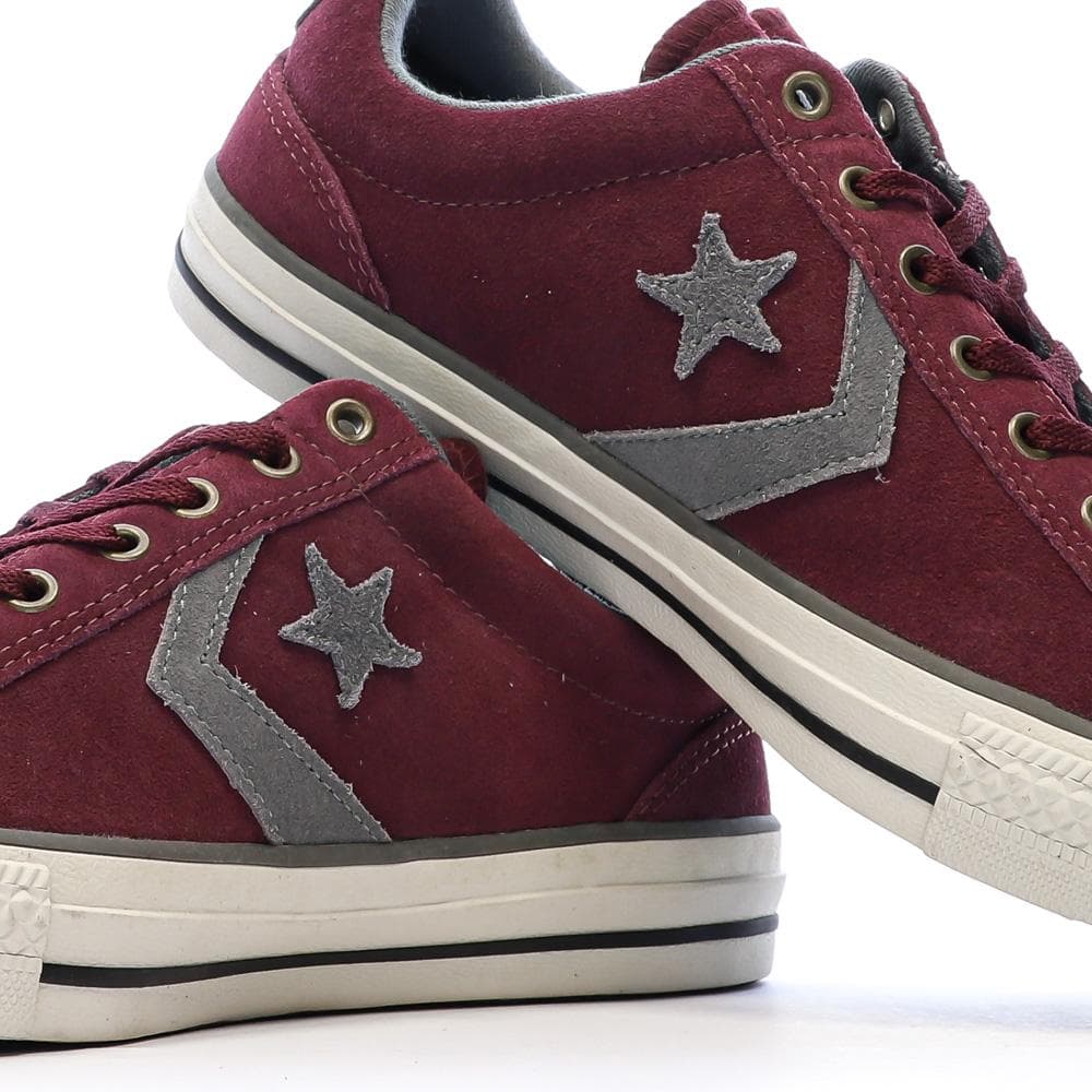 Baskets Bordeaux/Grises Homme Converse Star Plyr 7
