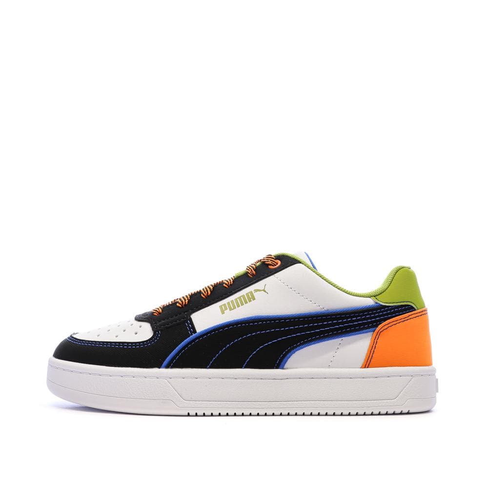 Baskets Blanches/Noires/Bleu/Vertes Garçon Puma Caven 2.0 Starblitz 1