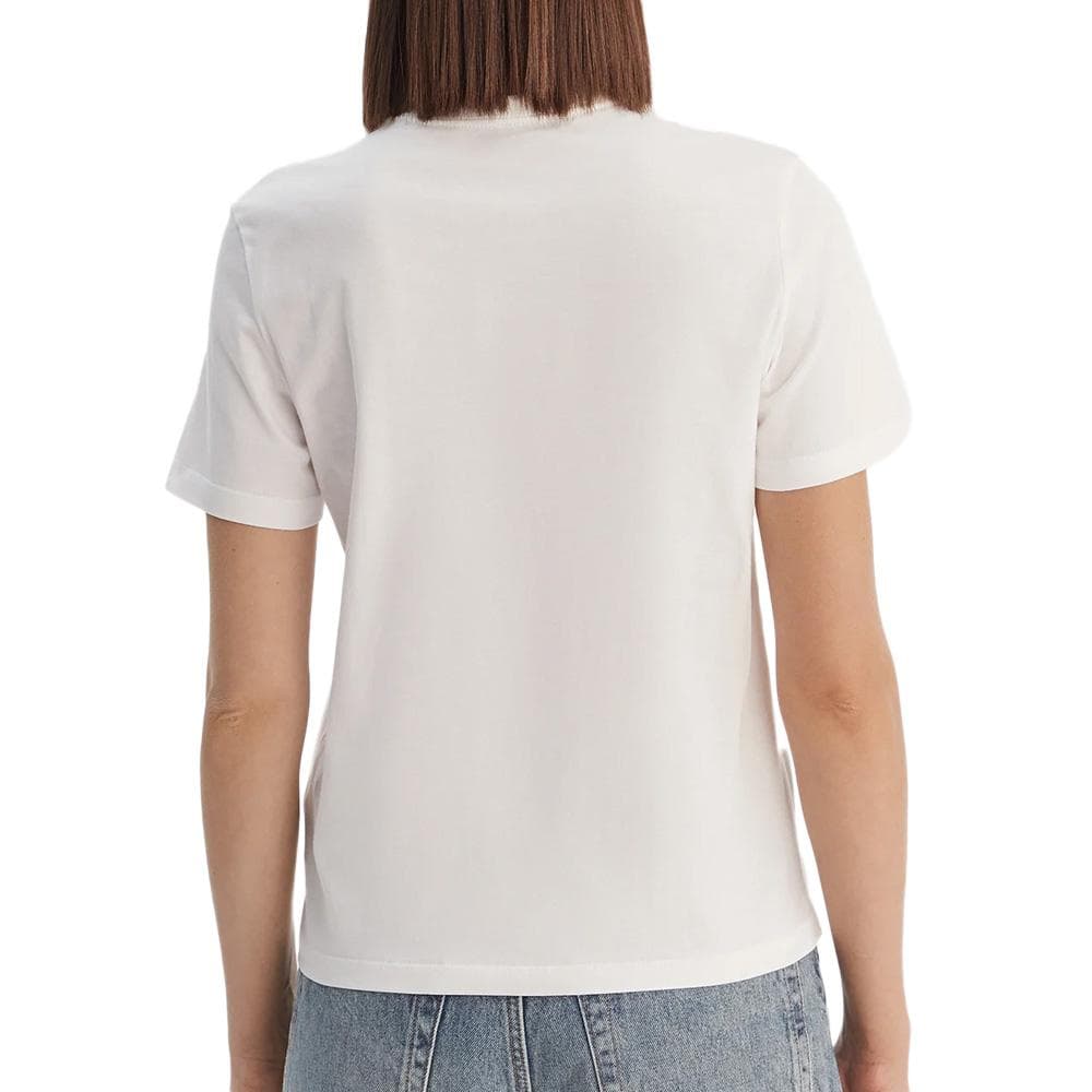 T-Shirt Blanc Femme Calvin Klein Jeans Monog 2