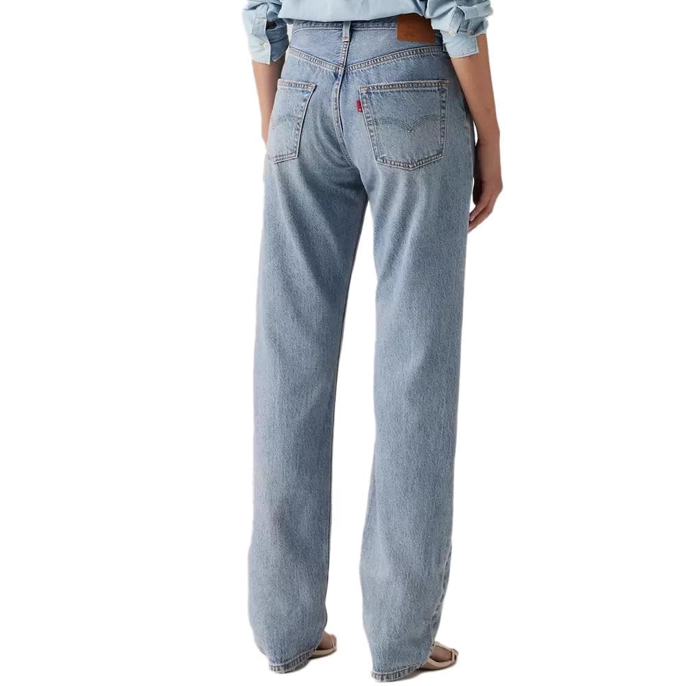 Jean 501 90s Bleu Clair Délavé Femme Levi's 2