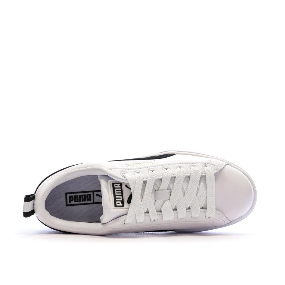 Baskets Blanc/Noir Femme Puma Mayze 381983 4